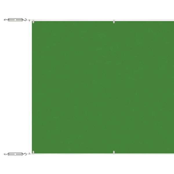vidaXL Auvent vertical Vert clair 60x600 cm Tissu oxford