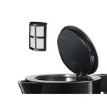 Bosch twk7203 bouilloire électrique programmable - noir et inox