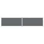 vidaXL Auvent latéral rétractable Anthracite 220x1000 cm