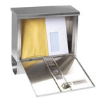 Boîte aux Lettres en Acier Inoxydable avec Porte-journaux  Chance E7007  Inox