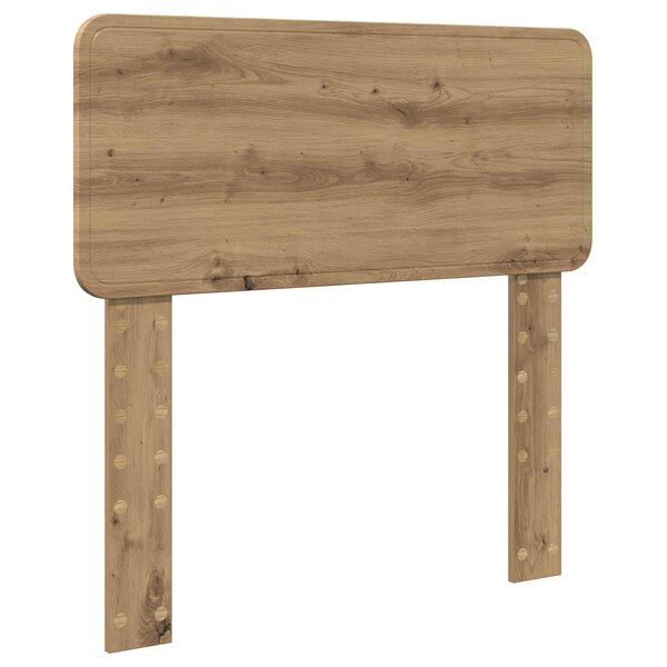 vidaXL Tête de lit Chêne artisanal 90 cm Bois d'ingénierie