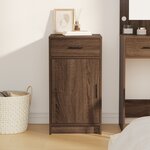 Buffet vidaXL Marron Chêne 40x41x75 cm Bois d'ingénierie