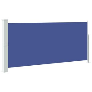vidaXL Auvent latéral rétractable 140 x 300 cm Bleu