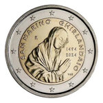 2 euros commémorative Saint Marin 2024 - Domenico Ghirlandaio en coffret BU.
