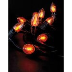 Ambiance lampe flamme avec 10 lumières