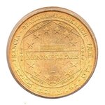Mini médaille monnaie de paris 2009 - gare de limoges bénédictins