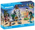 71420 Pirate avec trésor monstre marin