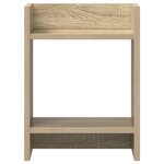 vidaXL Support de Plante 2 pièces Chêne Sonoma 30 x 30 x 40 cm