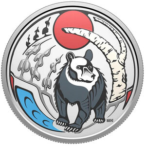 Monnaie BEAR Clan Animals Argent 15$ Canada 2026
