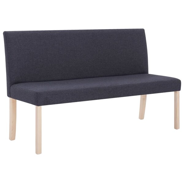 Banc banquette 139 5 cm gris foncé polyester 02_0010894