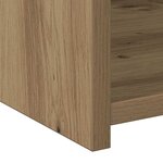 vidaXL Haut Armoire avec tiroir chêne artisanal 30 x 42.5 x 185 cm