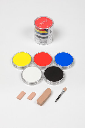 Pastel Panpastel Set 5 couleurs + outils Basique