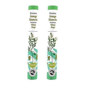 Encens Sauge blanche 60 bâtonnets de 30 min