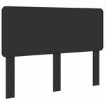 vidaXL Tête de lit Chêne noir 160 cm Bois d'ingénierie