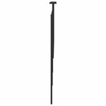 vidaXL Tête de lit Chêne noir 160 cm Bois d'ingénierie
