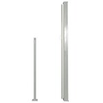 vidaXL Auvent latéral rétractable de patio 120x500 cm Crème