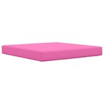 vidaXL Coussin de canapé d'extérieur 3 Pièces Rose Polyester