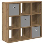 vidaXL Buffet Chêne artisanal 73 5 x 24 x 69 5 cm