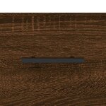 vidaXL Table basse chêne marron 90x50x40 cm bois d'ingénierie