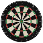 Vidaxl jeu de cibles professionnel en sisal avec 6 fléchettes