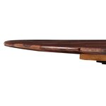 Vidaxl table de salle à manger bois massif de sesham 120 x 77 cm