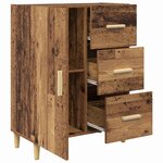 vidaXL Buffet Bois ancien 34 x 69 5 x 90 cm Bois d'ingénierie