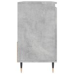vidaXL Armoire de salle de bain gris béton 65x33x60 cm