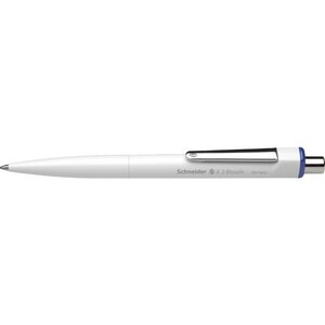 Stylo à bille k3 biosafe blanc pte moyenne bleu x 10 schneider