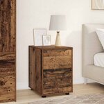 vidaXL Armoire de rangement Bois Ancien 40 x 48 x 57 cm