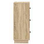 vidaXL Armoire à tiroirs 33 x 34 5 x 87 cm Bois d'ingénierie