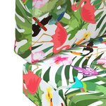 vidaXL Coussin de canapé d'extérieur 2 Pièces coloré Polyester