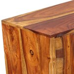 vidaXL Buffet Bois massif 120x30x80 cm