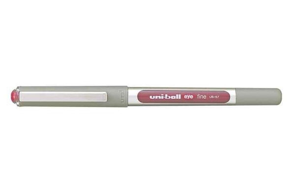 Roller encre liquide EYE UB157 pointe moyenne 0 7mm pourpre UNI-BALL