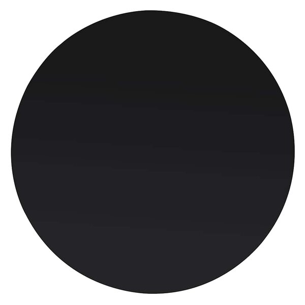 vidaXL Dessus de table rond Verre trempé 300 mm