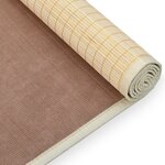 Vidaxl tapis de yoga bambou 60 x 180 cm naturel