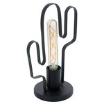 Eglo lampe de table coldfield cactus noir