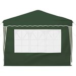 vidaXL Tente de fête pop-up 288 x 288 x 245 cm Vert Tissu Oxford