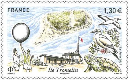 Timbre - Ile Tromelin - Lettre Prioritaire