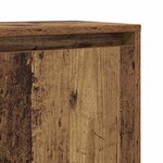 vidaXL Buffet Bois ancien 97 x 29 x 75 cm Bois d'ingénierie