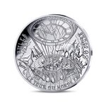 L'Art de la Plume – Le Tour du monde en 80 jours Monnaie de 10€ Argent