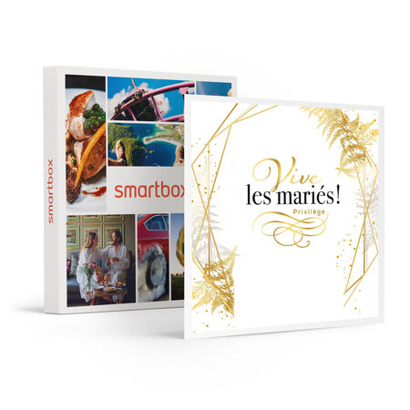 SMARTBOX - Coffret Cadeau Vive les mariés ! Privilège -  Multi-thèmes