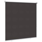 vidaXL Store roulant extérieur protection UV Anthracite Polyester