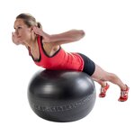 Pure2Improve Ballon d'exercice 75 cm Noir