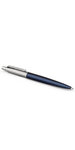 PARKER Jotter Stylo bille  bleu royal  recharge bleue pointe moyenne  Coffret cadeau