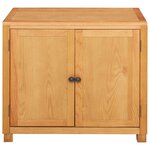 vidaXL Armoire avec stockage Marron 78 x 50 x 70 cm Bois d'ingénierie