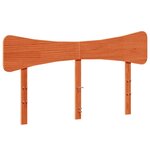 vidaXL Cadre de lit sans matelas cire marron 140x200cm bois pin massif