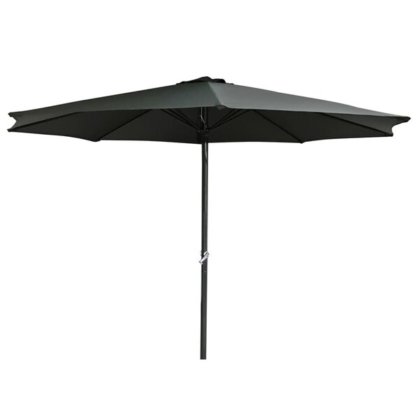 Hi parasol aluminium anthracite 3 m uv50+
