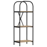 vidaXL Étagère chêne artisanal 40 x 30 x 109 cm Bois d'ingénierie