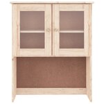 vidaXL Dessus de commode ALTA 77x30x92 cm bois massif de pin