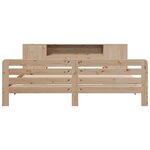 vidaXL Cadre de lit sans matelas 180x200 cm bois massif de pin